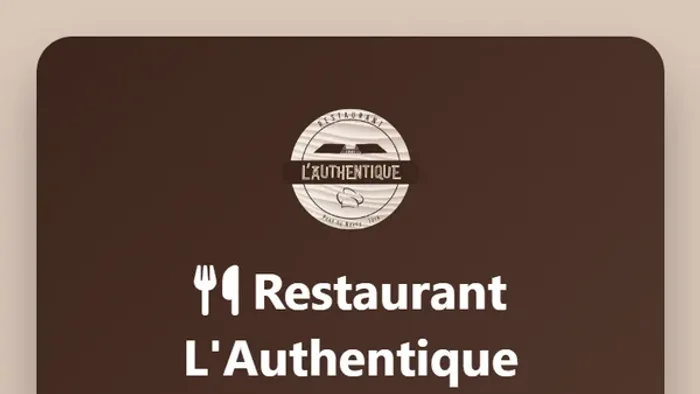 Le module de réservation de L'Authentique